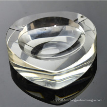 Ручной работы Кристалл стекла сердце ashtray сигары (KS13024)